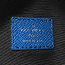 ルイヴィトン LOUIS VUITTON デュオ スリングバッグ M31075 アガベ モノグラムキャンバス タイガ タイガラマ ボディバッグ シルバー金具 青 クロスボディ