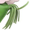 エルメス HERMES ロデオPM ペガサス ヴェールユッカ×ヴェールクリケット×モーヴペール アニョーミロ バッグチャーム 緑 ピンク