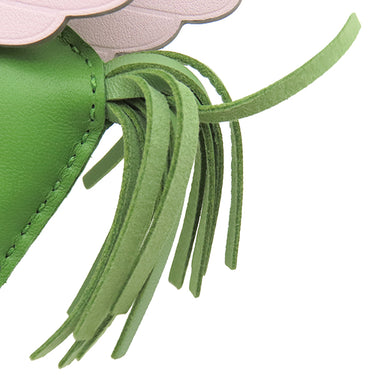 エルメス HERMES ロデオPM ペガサス ヴェールユッカ×ヴェールクリケット×モーヴペール アニョーミロ バッグチャーム 緑 ピンク