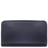 ルイヴィトン LOUIS VUITTON ジッピー オーガナイザーNM M60035 ブルーマリーヌ エピレザー 長財布 シルバー金具 紺 ネイビー