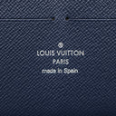ルイヴィトン LOUIS VUITTON ジッピー オーガナイザーNM M60035 ブルーマリーヌ エピレザー 長財布 シルバー金具 紺 ネイビー
