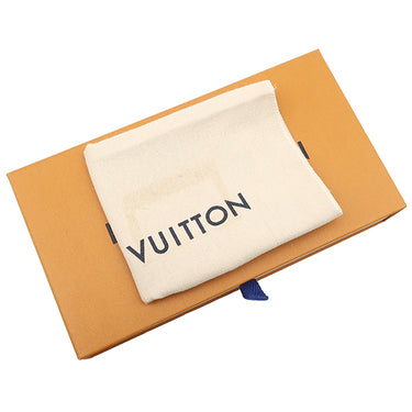 ルイヴィトン LOUIS VUITTON ジッピー オーガナイザーNM M60035 ブルーマリーヌ エピレザー 長財布 シルバー金具 紺 ネイビー
