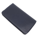 ルイヴィトン LOUIS VUITTON ジッピー オーガナイザーNM M60035 ブルーマリーヌ エピレザー 長財布 シルバー金具 紺 ネイビー