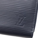 ルイヴィトン LOUIS VUITTON ジッピー オーガナイザーNM M60035 ブルーマリーヌ エピレザー 長財布 シルバー金具 紺 ネイビー