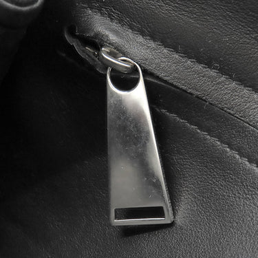 ボッテガヴェネタ BOTTEGA VENETA イントレチャート クラッチバッグ 630233 ブラック レザー セカンドバッグ シルバー金具 クラッチバッグ ドキュメントホルダー