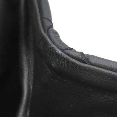 ボッテガヴェネタ BOTTEGA VENETA イントレチャート クラッチバッグ 630233 ブラック レザー セカンドバッグ シルバー金具 クラッチバッグ ドキュメントホルダー