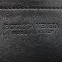 ボッテガヴェネタ BOTTEGA VENETA イントレチャート クラッチバッグ 630233 ブラック レザー セカンドバッグ シルバー金具 クラッチバッグ ドキュメントホルダー
