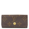 ルイヴィトン LOUIS VUITTON ミュルティクレ 4 M69517 モノグラム モノグラムキャンバス キーケース ゴールド金具 茶 鍵入れ 4連 4本