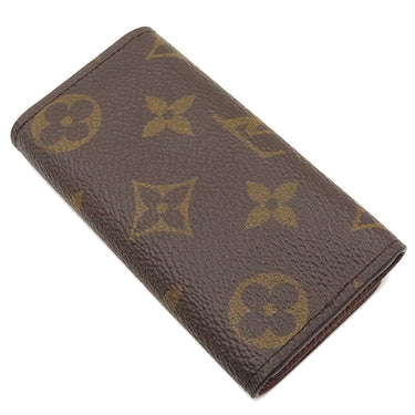 ルイヴィトン LOUIS VUITTON ミュルティクレ 4 M69517 モノグラム モノグラムキャンバス キーケース ゴールド金具 茶 鍵入れ 4連 4本