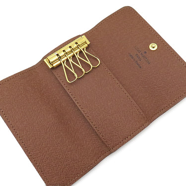 ルイヴィトン LOUIS VUITTON ミュルティクレ 4 M69517 モノグラム モノグラムキャンバス キーケース ゴールド金具 茶 鍵入れ 4連 4本