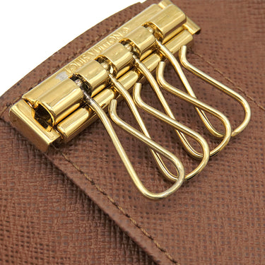 ルイヴィトン LOUIS VUITTON ミュルティクレ 4 M69517 モノグラム モノグラムキャンバス キーケース ゴールド金具 茶 鍵入れ 4連 4本