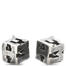 エルメス HERMES ロゴ キューブ カフス シルバー シルバー925 カフス SV925