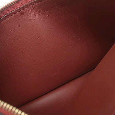 エルメス HERMES ドゴンデュオ ドゴンGM ルージュアッシュ ヴォーガリバー 長財布 ゴールド金具 赤