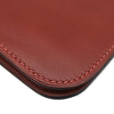 エルメス HERMES ドゴンデュオ ドゴンGM ルージュアッシュ ヴォーガリバー 長財布 ゴールド金具 赤