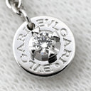 ブルガリ BVLGARI ビーゼロワン エレメントネックレス ダイヤモンド ホワイトゴールド K18WG ダイヤモンド ネックレス B-zero1 750WG ダイヤ 10P 10粒