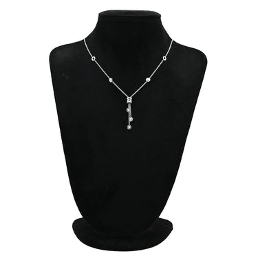 ブルガリ BVLGARI ビーゼロワン エレメントネックレス ダイヤモンド ホワイトゴールド K18WG ダイヤモンド ネックレス B-zero1 750WG ダイヤ 10P 10粒