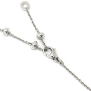 ブルガリ BVLGARI ビーゼロワン エレメントネックレス ダイヤモンド ホワイトゴールド K18WG ダイヤモンド ネックレス B-zero1 750WG ダイヤ 10P 10粒