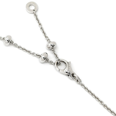 ブルガリ BVLGARI ビーゼロワン エレメントネックレス ダイヤモンド ホワイトゴールド K18WG ダイヤモンド ネックレス B-zero1 750WG ダイヤ 10P 10粒