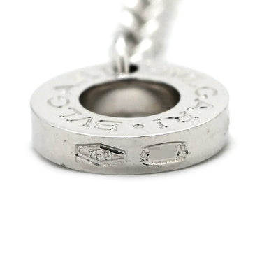 ブルガリ BVLGARI ビーゼロワン エレメントネックレス ダイヤモンド ホワイトゴールド K18WG ダイヤモンド ネックレス B-zero1 750WG ダイヤ 10P 10粒