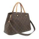 ルイヴィトン LOUIS VUITTON モンテーニュMM M41056 モノグラム モノグラムキャンバス 2WAYバッグ ゴールド金具 ハンドバッグ ショルダーバッグ