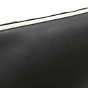 バレンシアガ BALENCIAGA ネイビーカバス M 339936 ナチュラル×ブラック キャンバス レザー トートバッグ アイボリー 黒