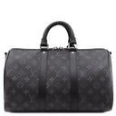 ルイヴィトン LOUIS VUITTON キーポル バンドリエール 35 M46655 モノグラムエクリプス レザー モノグラムエクリプスキャンバス モノグラムエクリプスリバースキャンバス 2WAYバッグ 黒 ショルダー ボストン 旅行