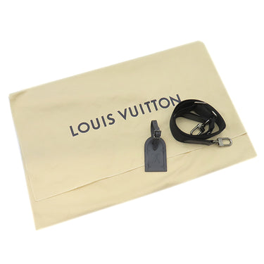 ルイヴィトン LOUIS VUITTON キーポル バンドリエール 35 M46655 モノグラムエクリプス レザー モノグラムエクリプスキャンバス モノグラムエクリプスリバースキャンバス 2WAYバッグ 黒 ショルダー ボストン 旅行