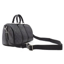 ルイヴィトン LOUIS VUITTON キーポル バンドリエール 35 M46655 モノグラムエクリプス レザー モノグラムエクリプスキャンバス モノグラムエクリプスリバースキャンバス 2WAYバッグ 黒 ショルダー ボストン 旅行