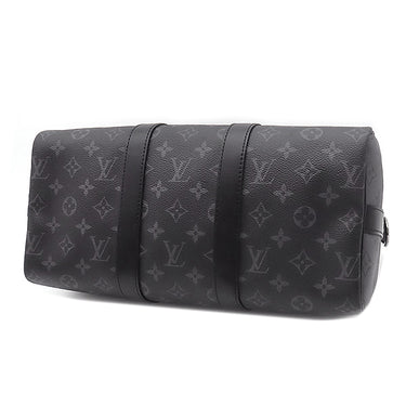 ルイヴィトン LOUIS VUITTON キーポル バンドリエール 35 M46655 モノグラムエクリプス レザー モノグラムエクリプスキャンバス モノグラムエクリプスリバースキャンバス 2WAYバッグ 黒 ショルダー ボストン 旅行