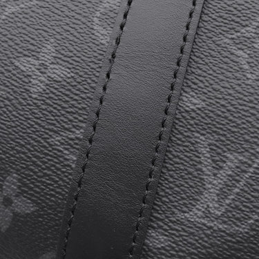 ルイヴィトン LOUIS VUITTON キーポル バンドリエール 35 M46655 モノグラムエクリプス レザー モノグラムエクリプスキャンバス モノグラムエクリプスリバースキャンバス 2WAYバッグ 黒 ショルダー ボストン 旅行