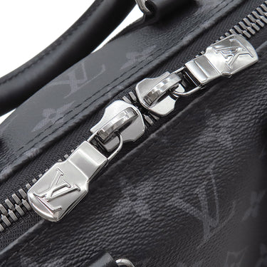 ルイヴィトン LOUIS VUITTON キーポル バンドリエール 35 M46655 モノグラムエクリプス レザー モノグラムエクリプスキャンバス モノグラムエクリプスリバースキャンバス 2WAYバッグ 黒 ショルダー ボストン 旅行