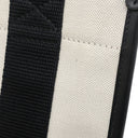 バレンシアガ BALENCIAGA ハードウェア XS 693662 ナチュラル×ブラック キャンバス レザー 2WAYバッグ ゴールド金具 黒 オフホワイト ハンドバッグ ショルダー
