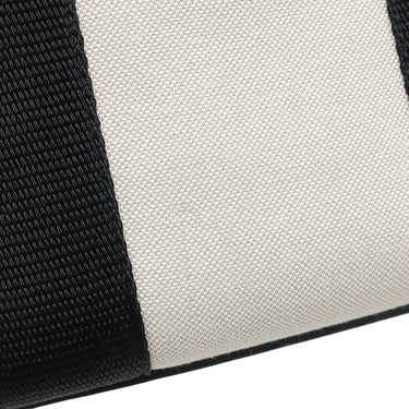 バレンシアガ BALENCIAGA ハードウェア XS 693662 ナチュラル×ブラック キャンバス レザー 2WAYバッグ ゴールド金具 黒 オフホワイト ハンドバッグ ショルダー