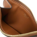 セリーヌ CELINE ジップ付きカードホルダー キュイル トリオンフ 10K583EMJ.04LU タン ラムスキン スムースラムスキン コインケース ゴールド金具 カードケース 小銭入れ