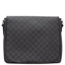 ルイヴィトン LOUIS VUITTON ダニエルMM N58029 ダミエグラフィット ダミエグラフィットキャンバス ショルダーバッグ シルバー金具 黒 グレー