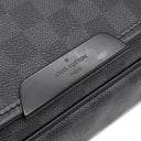 ルイヴィトン LOUIS VUITTON ダニエルMM N58029 ダミエグラフィット ダミエグラフィットキャンバス ショルダーバッグ シルバー金具 黒 グレー