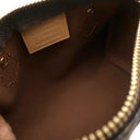 ルイヴィトン LOUIS VUITTON ナノ スピーディ M81085 モノグラム モノグラムキャンバス 2WAYバッグ ゴールド金具 ミニスピーディ ショルダーバッグ ハンドバッグ 茶