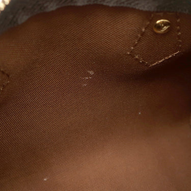 ルイヴィトン LOUIS VUITTON ナノ スピーディ M81085 モノグラム モノグラムキャンバス 2WAYバッグ ゴールド金具 ミニスピーディ ショルダーバッグ ハンドバッグ 茶