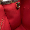 ルイヴィトン LOUIS VUITTON オンザゴー PM M46373 モノグラム×モノグラムリバース モノグラムキャンバス モノグラムリバースキャンバス ハンドバッグ ゴールド金具 茶 コインケース付き ショルダーストラップ欠品