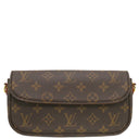 ルイヴィトン Louis Vuitton ウォレット オン チェーン アイビー M81911 モノグラム レザー モノグラムキャンバス 2WAYバッグ ゴールド金具 茶 ショルダー