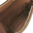ルイヴィトン Louis Vuitton ウォレット オン チェーン アイビー M81911 モノグラム レザー モノグラムキャンバス 2WAYバッグ ゴールド金具 茶 ショルダー