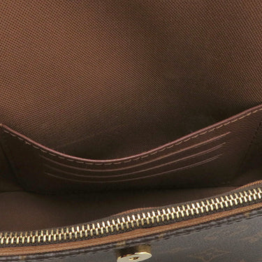 ルイヴィトン Louis Vuitton ウォレット オン チェーン アイビー M81911 モノグラム レザー モノグラムキャンバス 2WAYバッグ ゴールド金具 茶 ショルダー