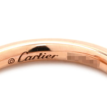 カルティエ Cartier ジュスト アン クル ミニモデル B8301491 ピンクゴールド K18PG ピアス K18PG Au750 18K 18金 ローズ レッド RG フープ型