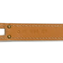 エルメス HERMES ケリードゥブルトゥール ホワイト ヴォースイフト GP T2 ブレスレット ゴールド金具 白 2重 2連 レザーブレス