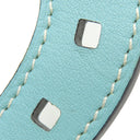 エルメス HERMES パドック シュバル ホースシュー ブルー×グリーン ヴォースイフト バッグチャーム 水色 緑 馬蹄