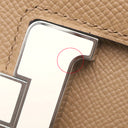 エルメス HERMES コンスタンス 24 ミロワール チャイ ヴォーエプソン ショルダーバッグ シルバー金具 茶 ホワイトラッカー