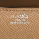 エルメス HERMES コンスタンス 24 ミロワール チャイ ヴォーエプソン ショルダーバッグ シルバー金具 茶 ホワイトラッカー