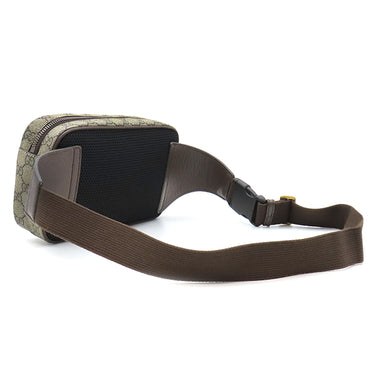 グッチ GUCCI オフィディア GG ベルトバッグ 574796 ベージュ×エボニー GGスプリームキャンバス ボディバッグ ゴールド金具 茶 ウェブ