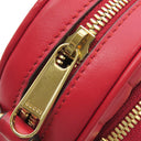 グッチ GUCCI ハート ショルダー 751628 レッド レザー ショルダーバッグ ゴールド金具 赤