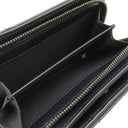 グッチ GUCCI ダブルG カードケースウォレット 781583 DTDHT 1000 ブラック レザー キルティングレザー 二つ折り財布 ゴールド金具 コンパクト シェブロン